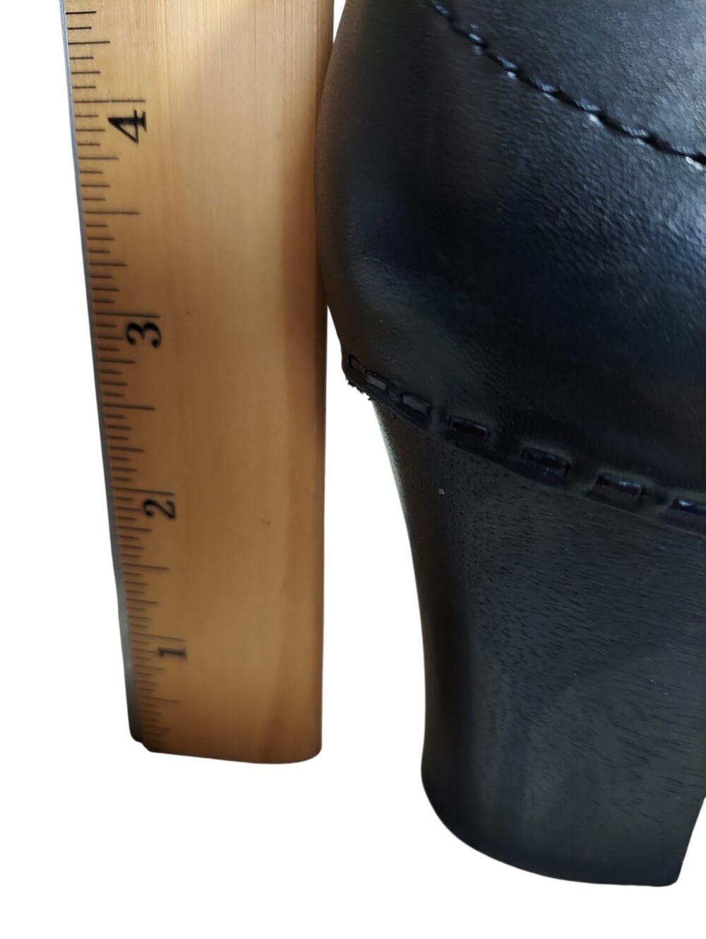 Classic Dansko Rory black leather Mary Jane clog heels in size US 7 - Picture 9 of 12